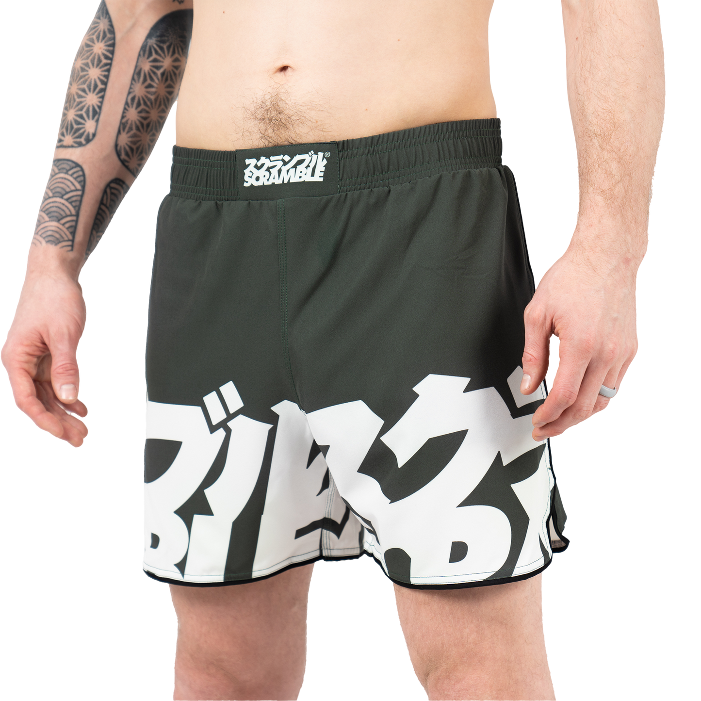BAKA GRAPPLING SHORTS - OLIVE