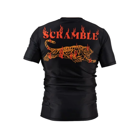 BURNING TIGER RASHGUARD