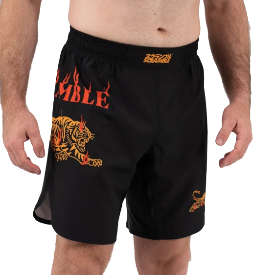 BURNING TIGER GRAPPLING SHORTS
