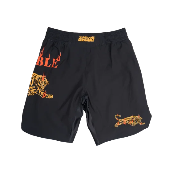 BURNING TIGER GRAPPLING SHORTS