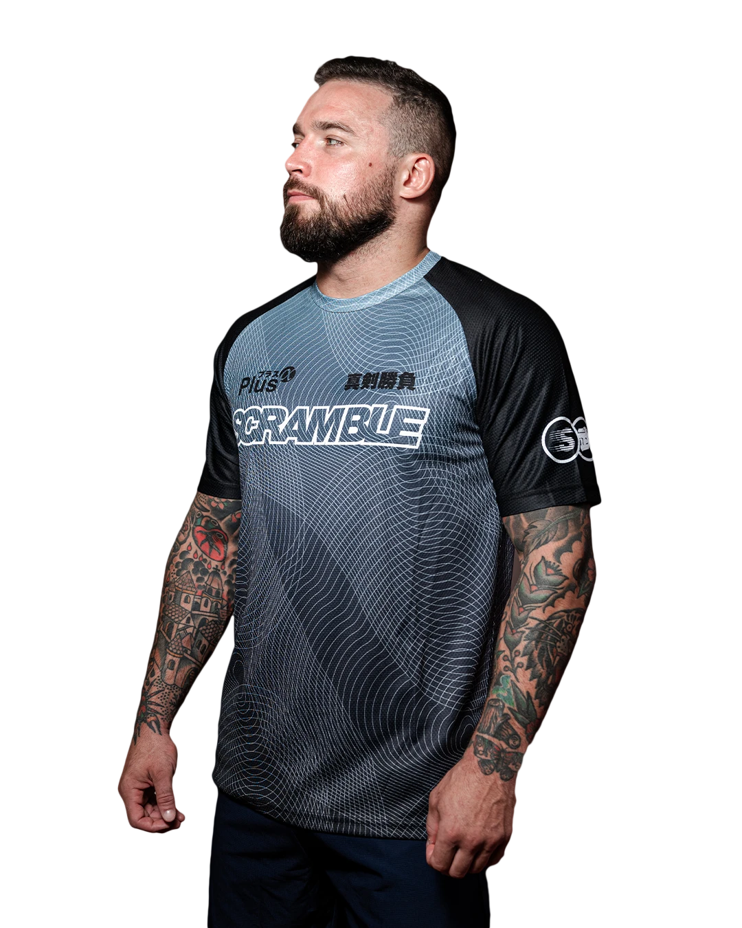 DORAI TRAINING TOP - BLACK/GREY