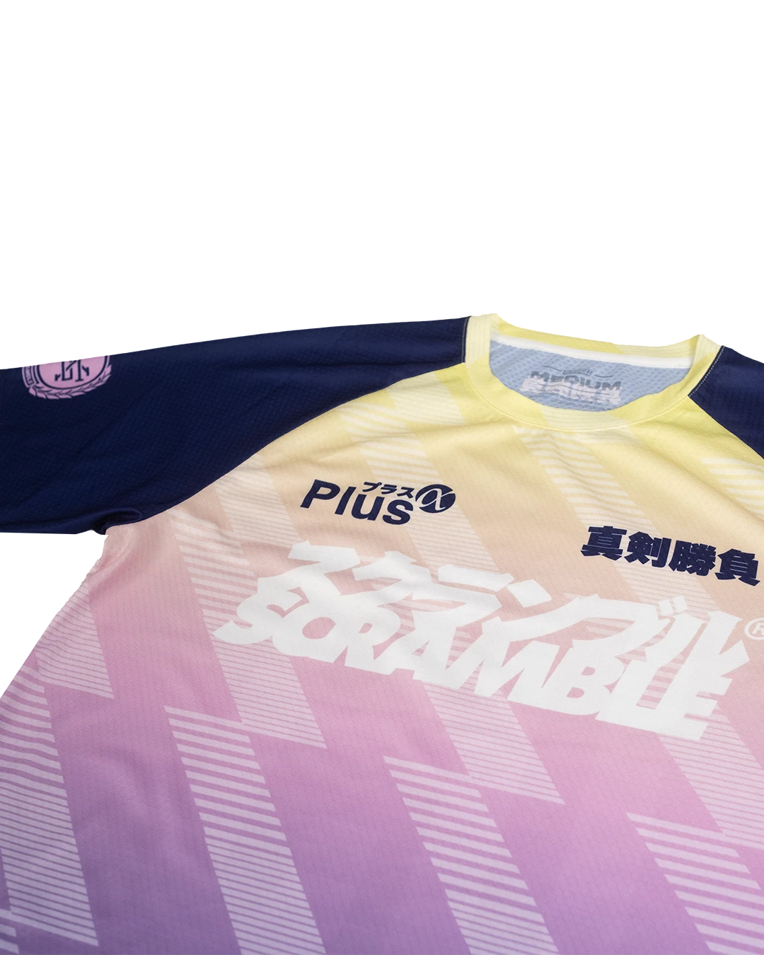 DORAI TRAINING TOP - PURPLE/YELLOW