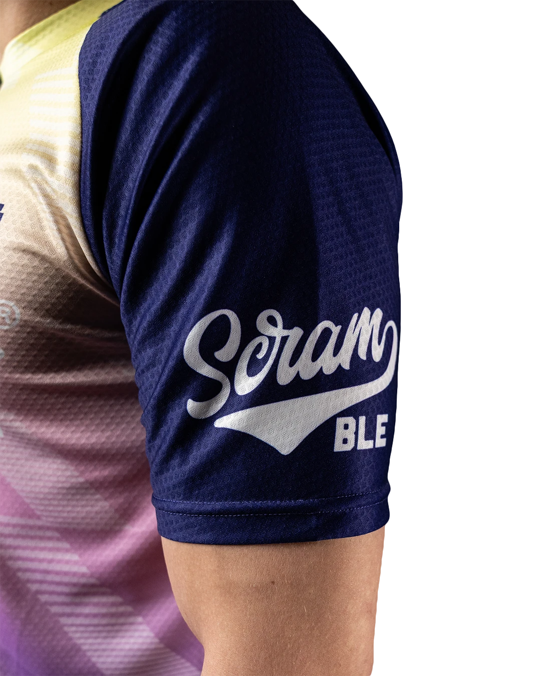 DORAI TRAINING TOP - PURPLE/YELLOW