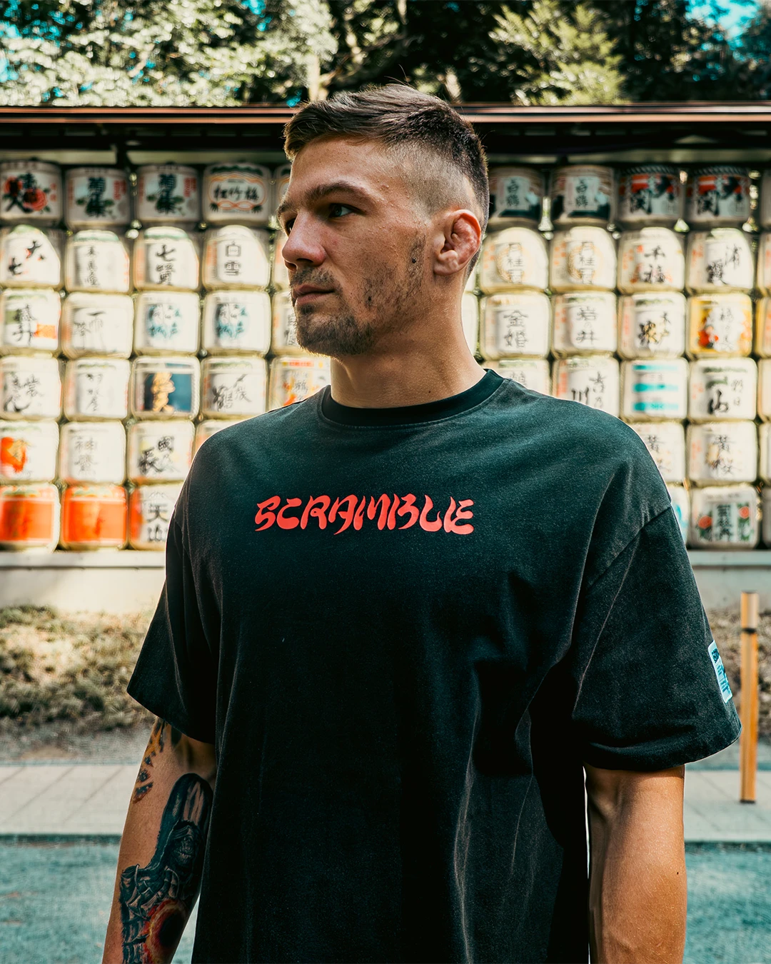 FURINKAZAN TEE - BLACK