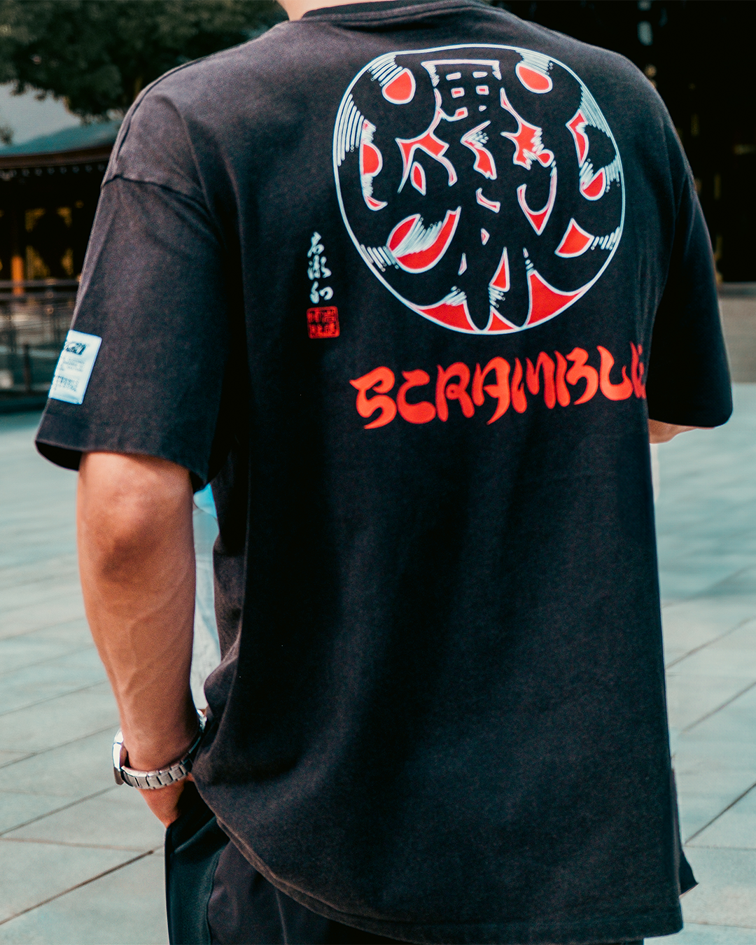 FURINKAZAN TEE - BLACK