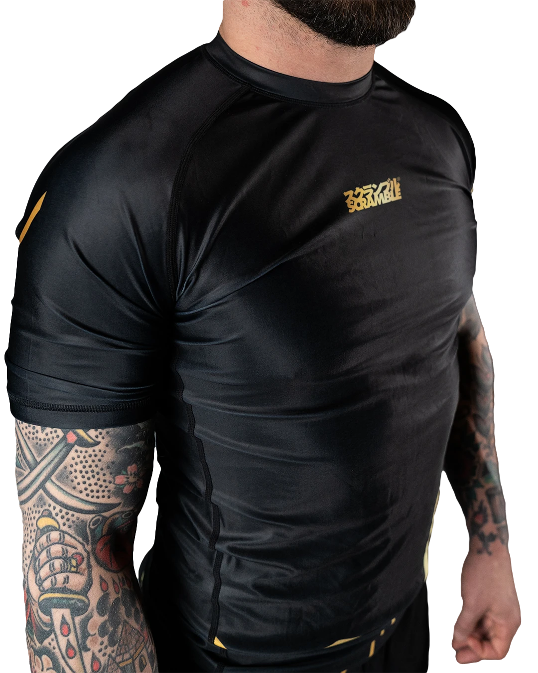 KINTSUGI RASHGUARD - BLACK