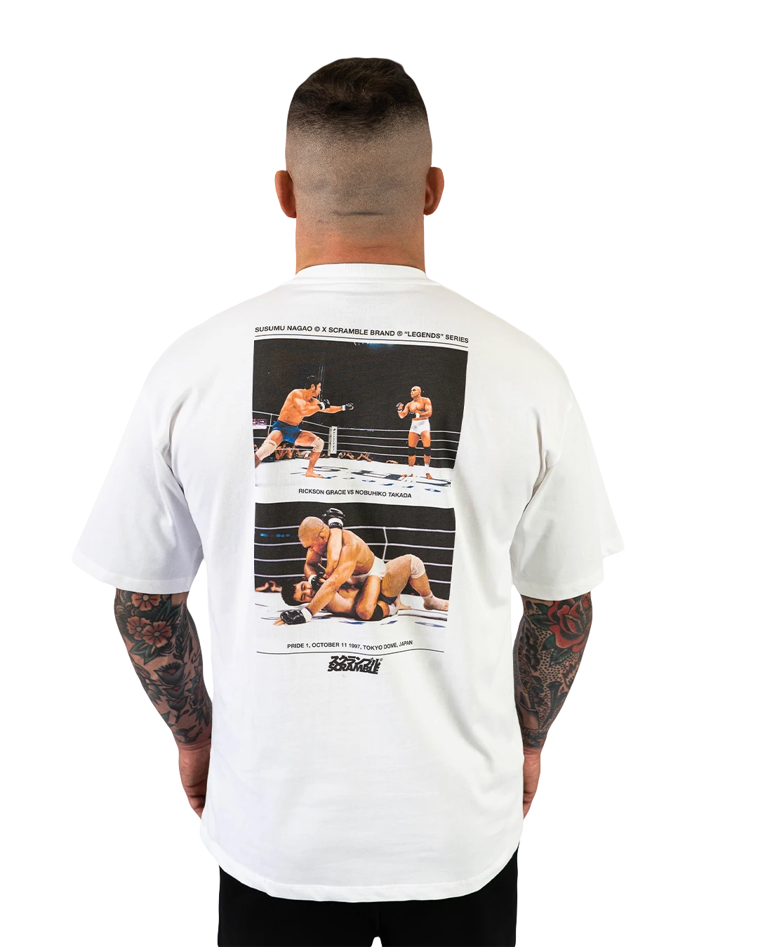 LEGENDARY FIGHT TEE: GRACIE vs TAKADA