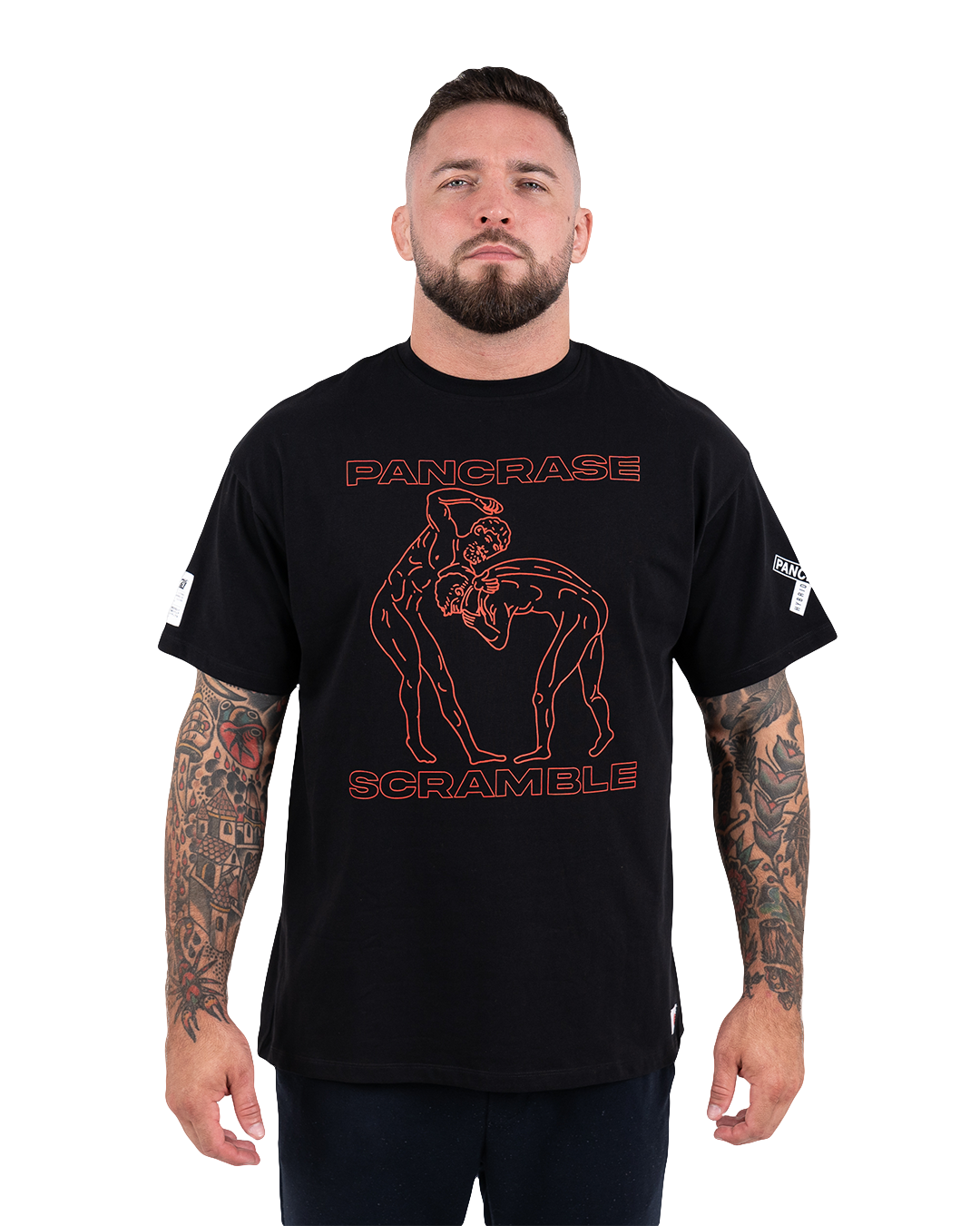 SCRAMBLE x PANCRASE PANKRATION TEE