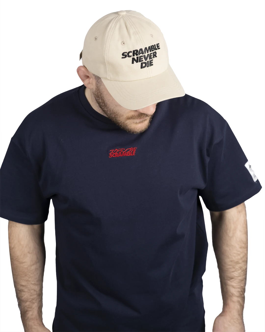 SCRAMBLE NEVER DIE DAD HAT