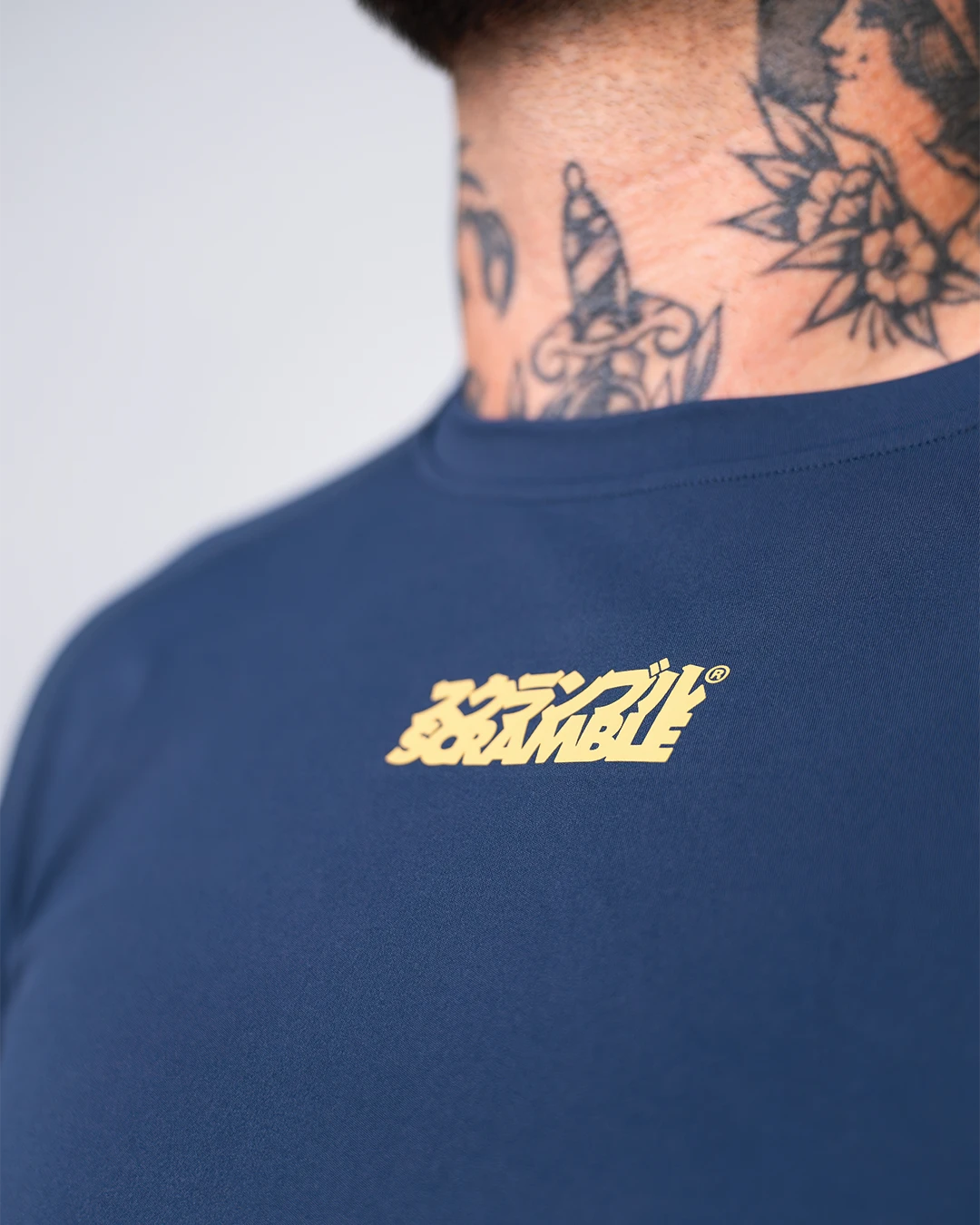 SHINOBI COMPRESSION RASHGUARD - MIDNIGHT BLUE