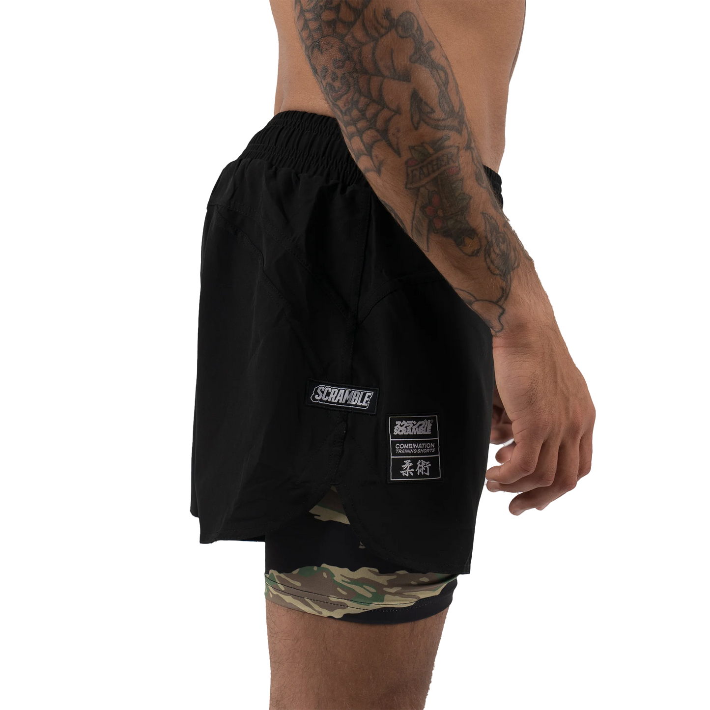 COMBINATION SHORTS - TIGER CAMO