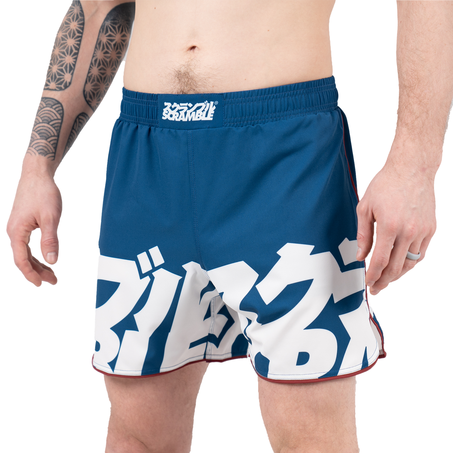 BAKA GRAPPLING SHORTS - BLUE