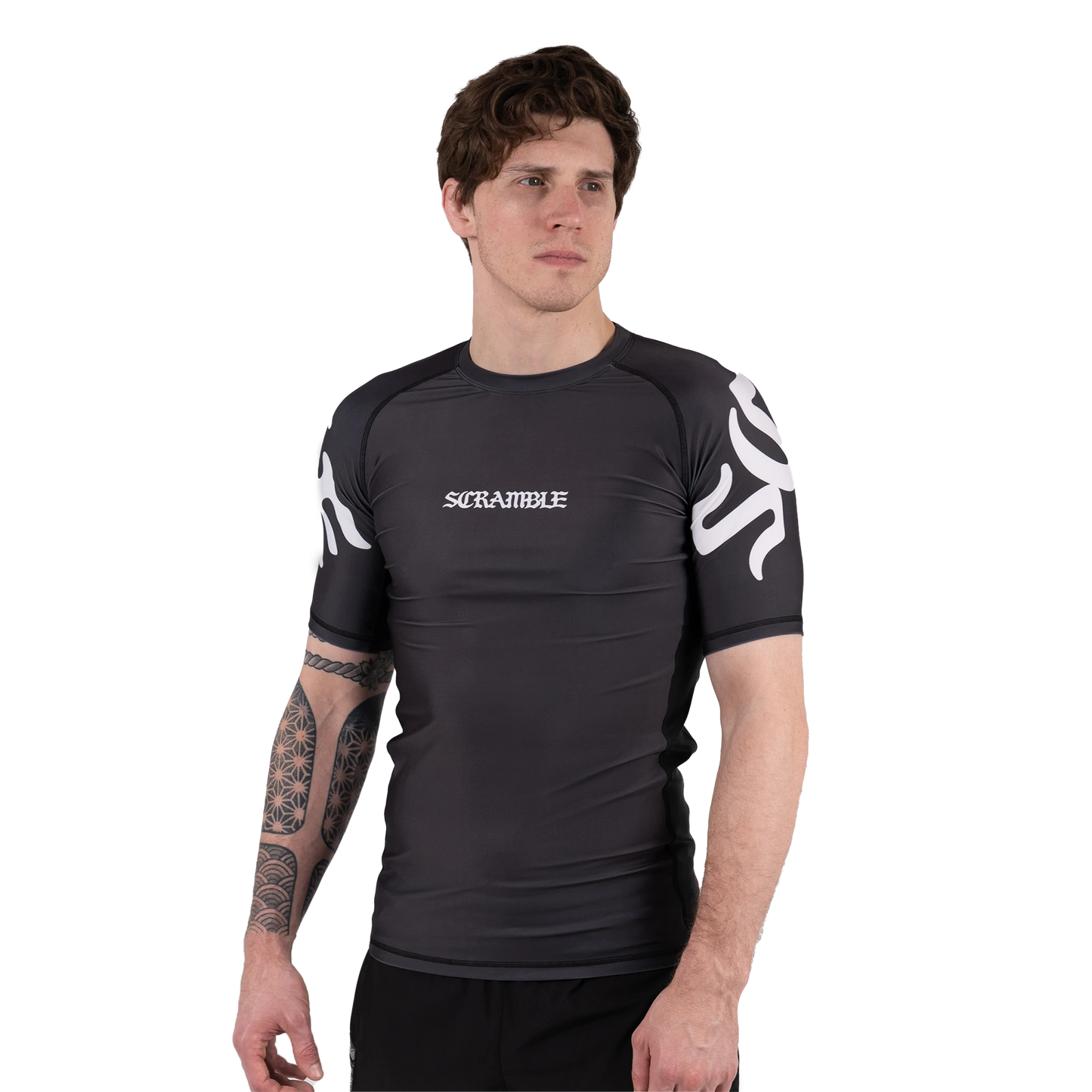 SCRAMBLE GLYPH RASHGUARD
