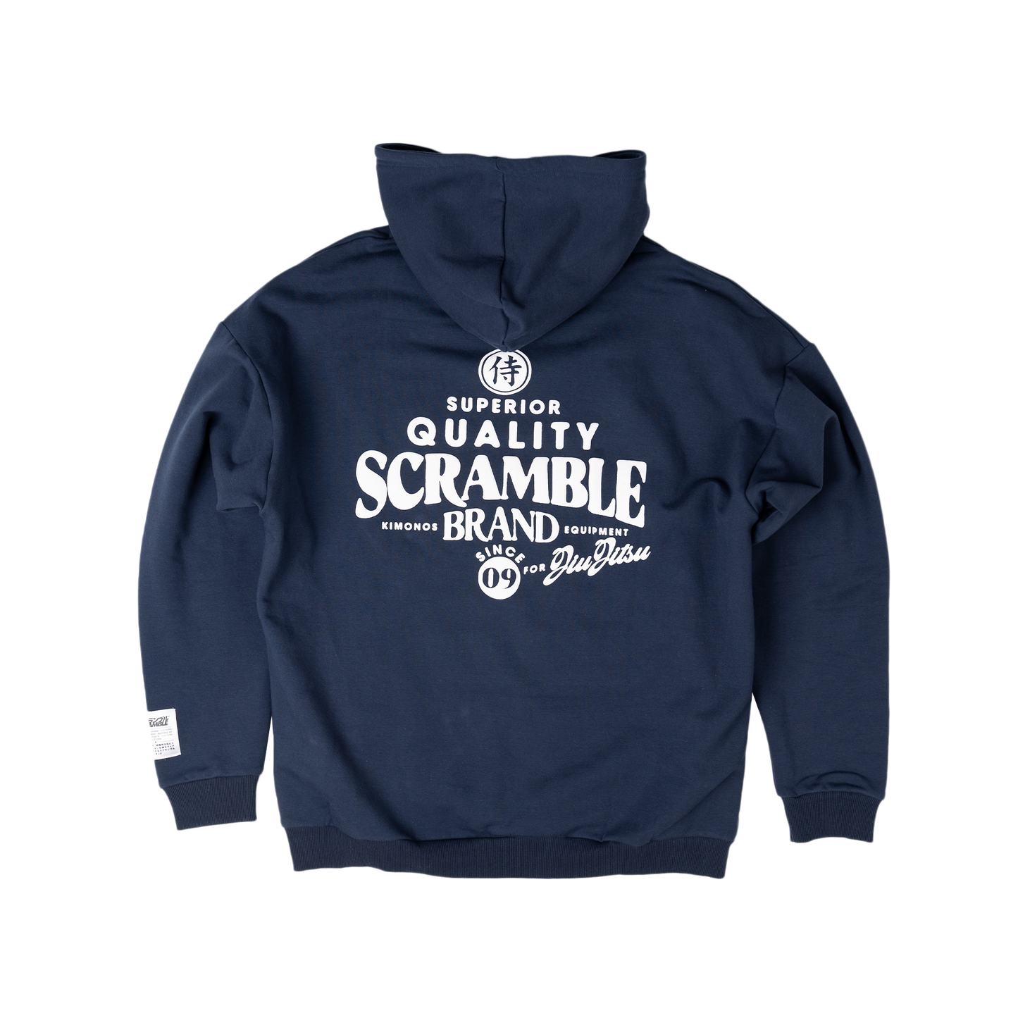 PUFF PRINT HOODY - NAVY