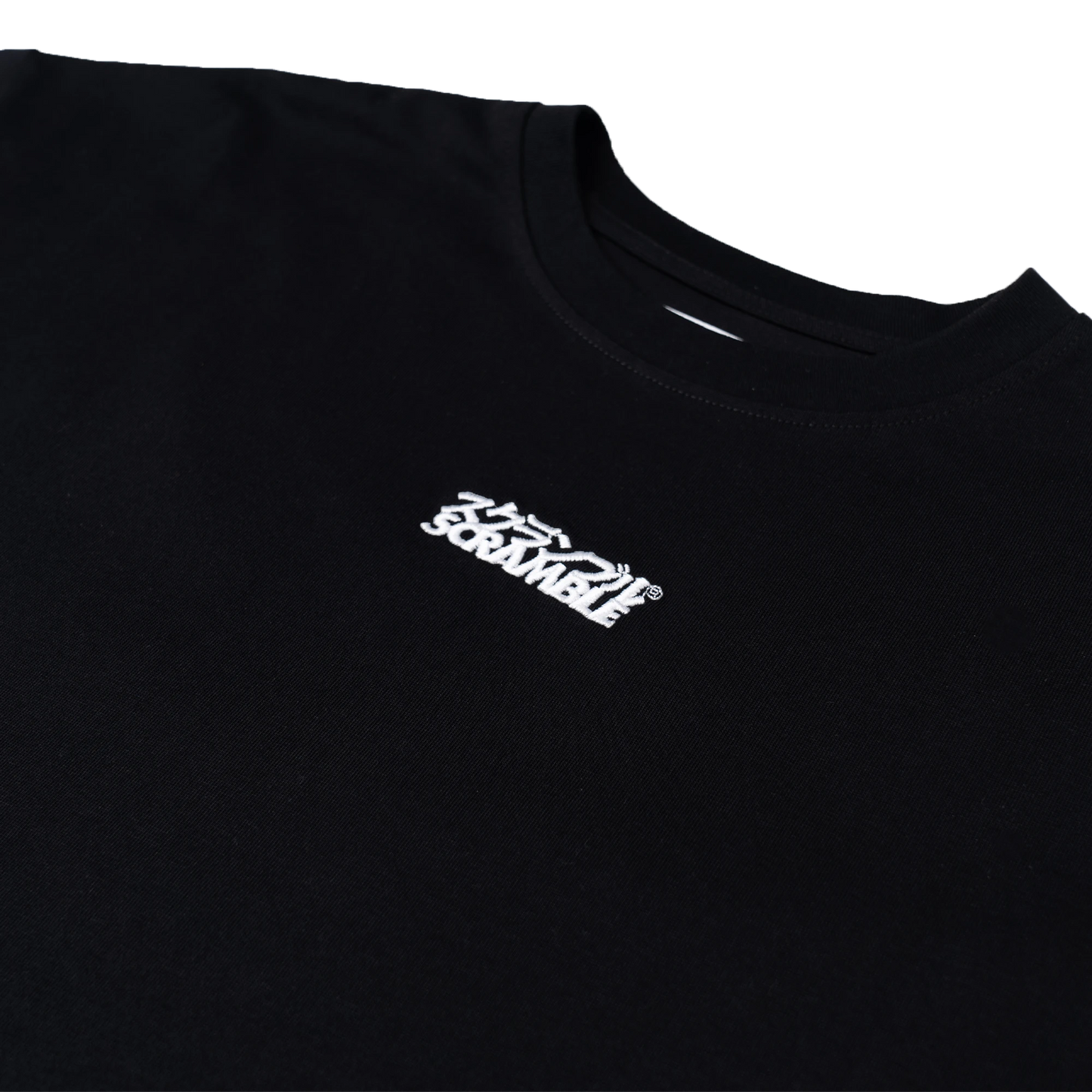 OVERSIZED LOGO TEE – BLACK
