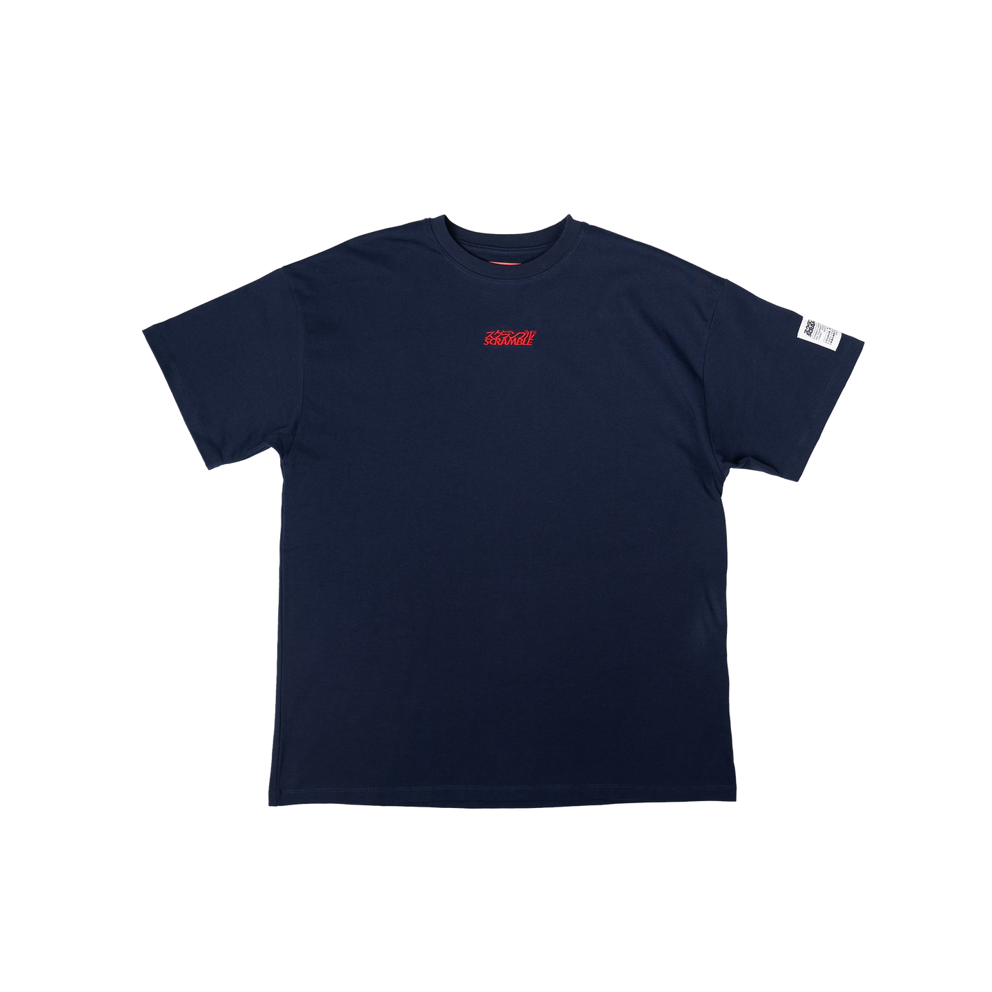 OVERSIZED LOGO TEE – NAVY