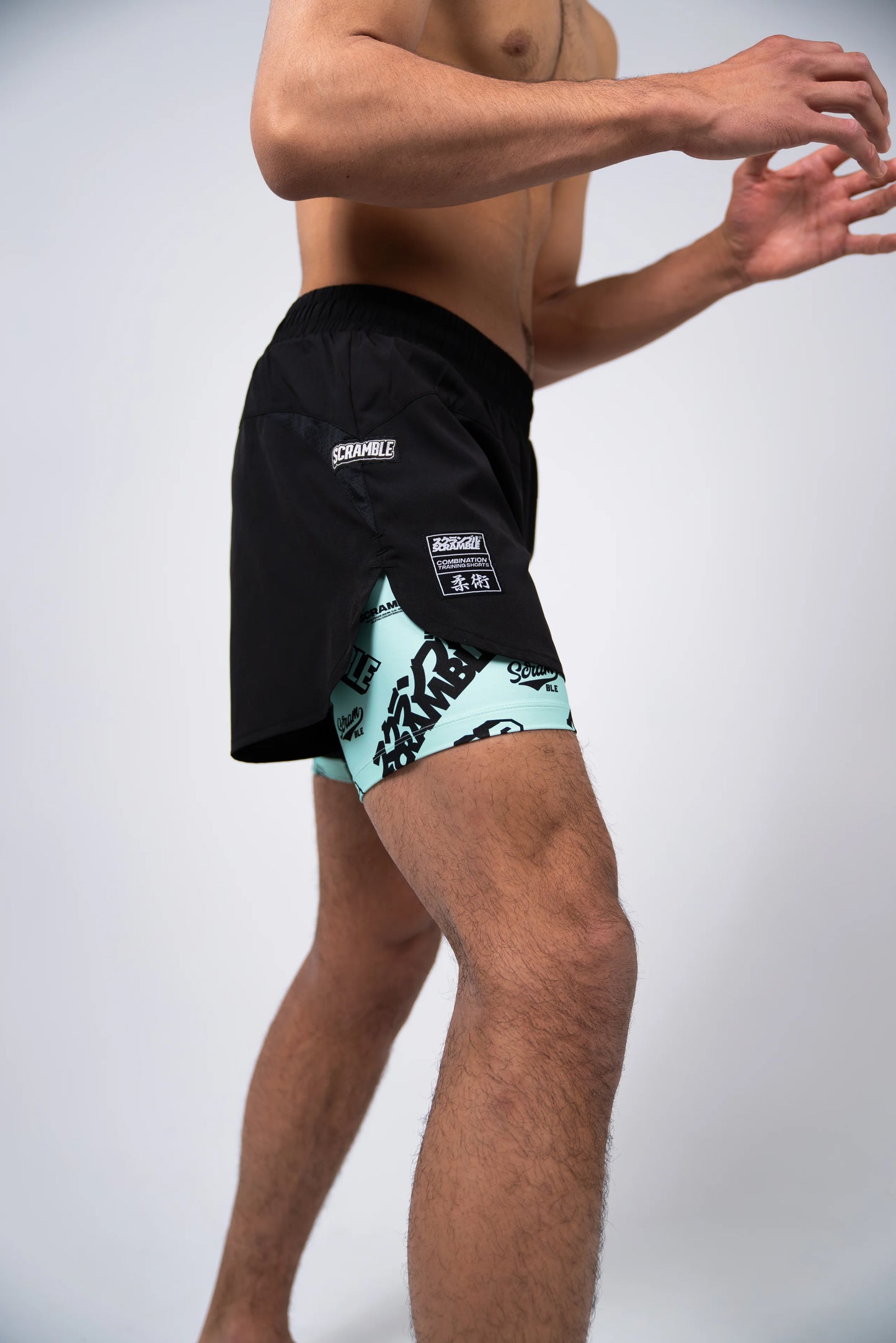 COMBINATION SHORTS - SEAFOAM
