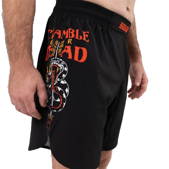 SCRAMBLE OR DEAD GRAPPLING SHORTS