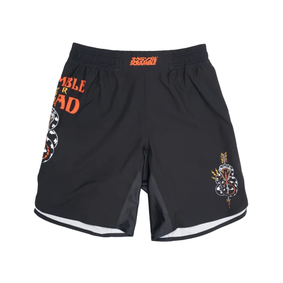 SCRAMBLE OR DEAD GRAPPLING SHORTS