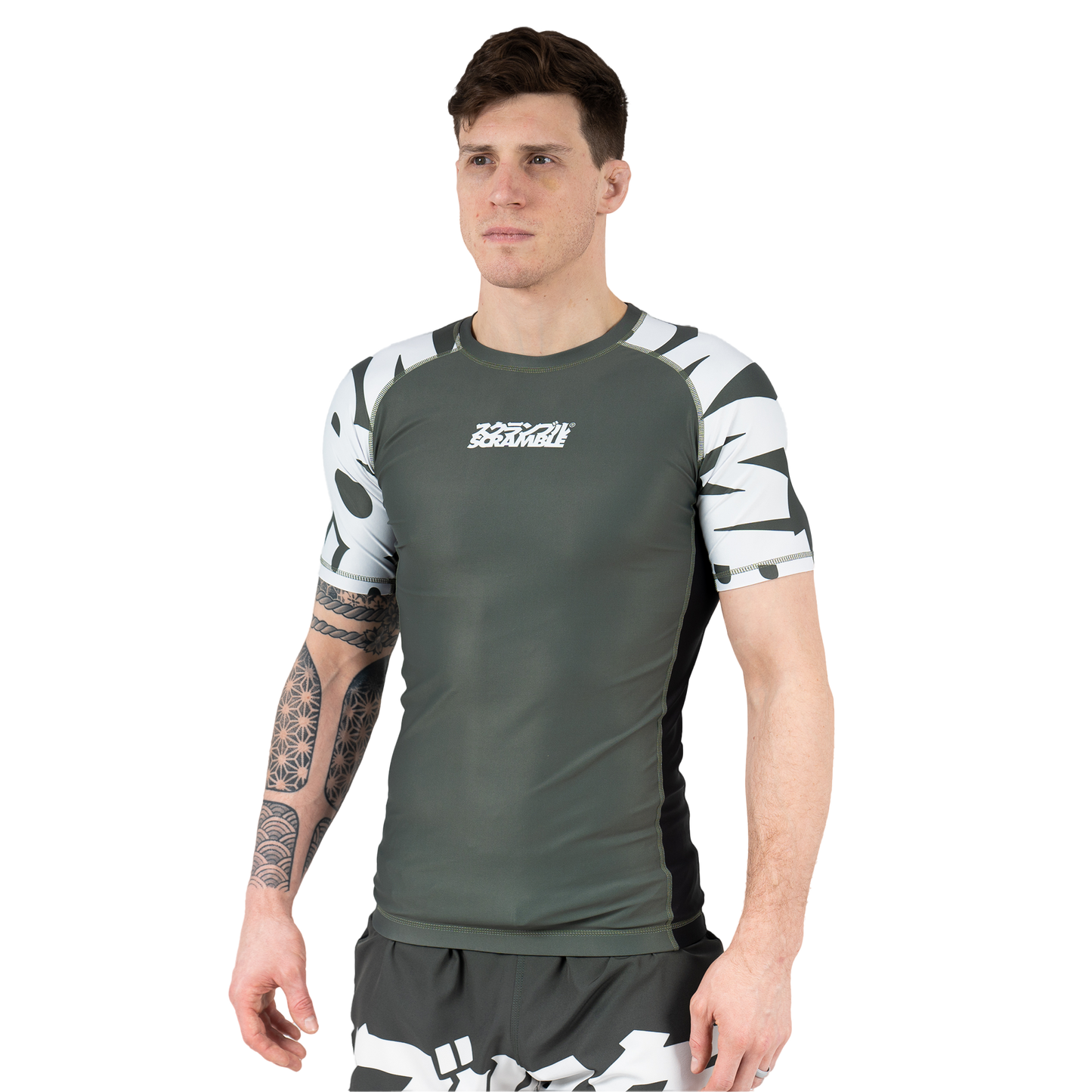 BAKA RASHGUARD - OLIVE