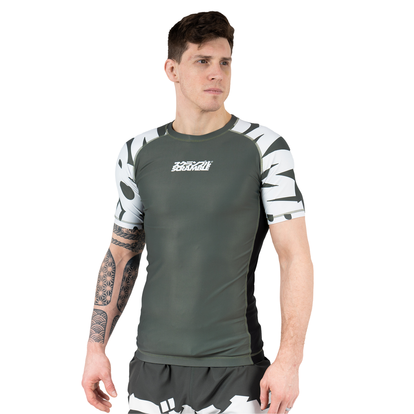 BAKA RASHGUARD - OLIVE
