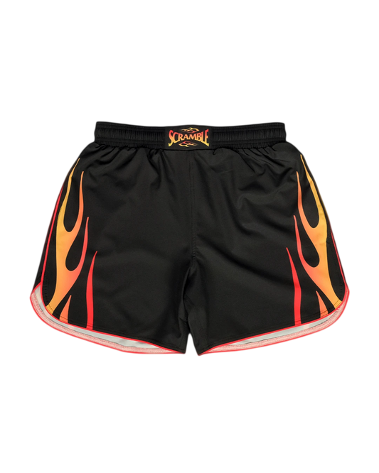 1998 GRAPPLING SHORTS - FIRE