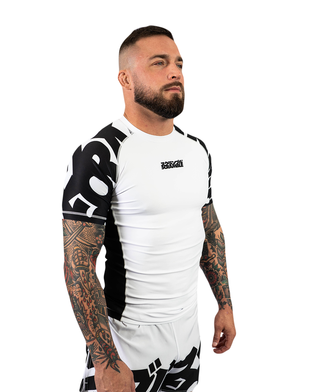 BAKA RASHGUARD - LIMITED WHITE