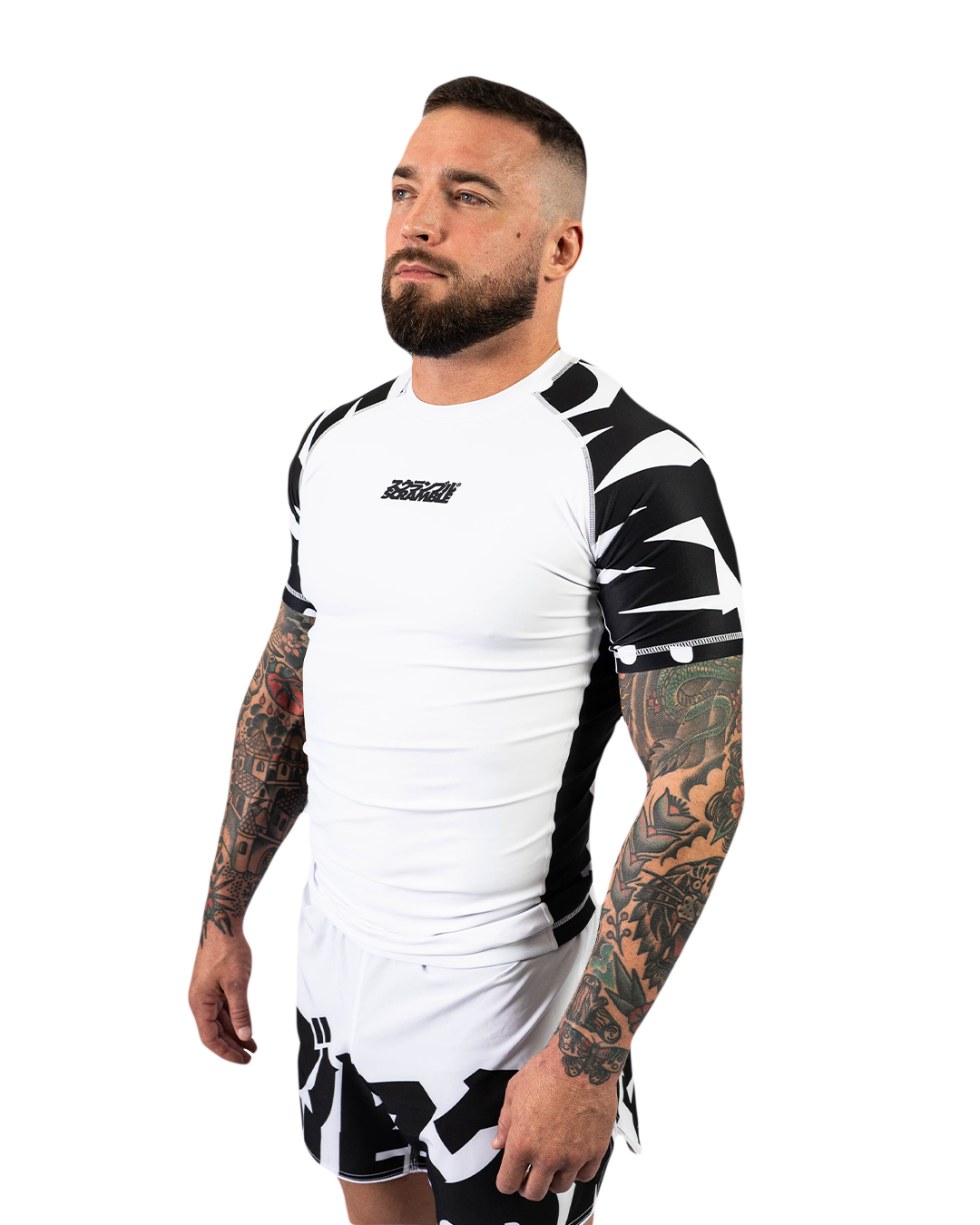 BAKA RASHGUARD - LIMITED WHITE