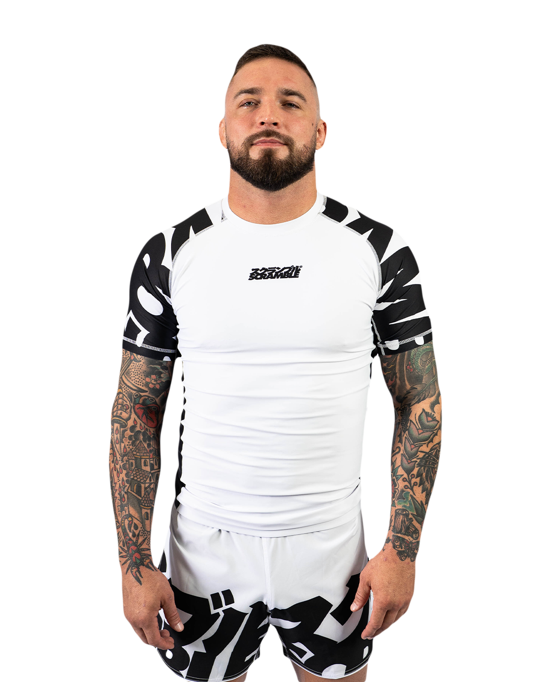 BAKA RASHGUARD - LIMITED WHITE