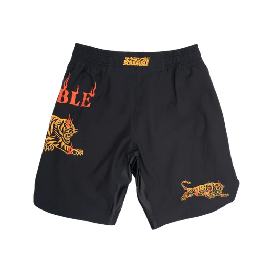 BURNING TIGER GRAPPLING SHORTS