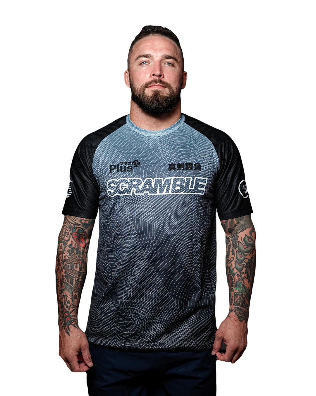 DORAI TRAINING TOP - BLACK/GREY