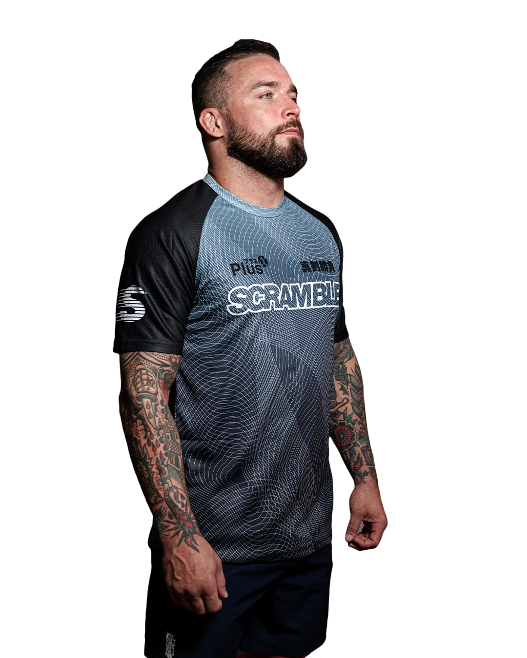 DORAI TRAINING TOP - BLACK/GREY