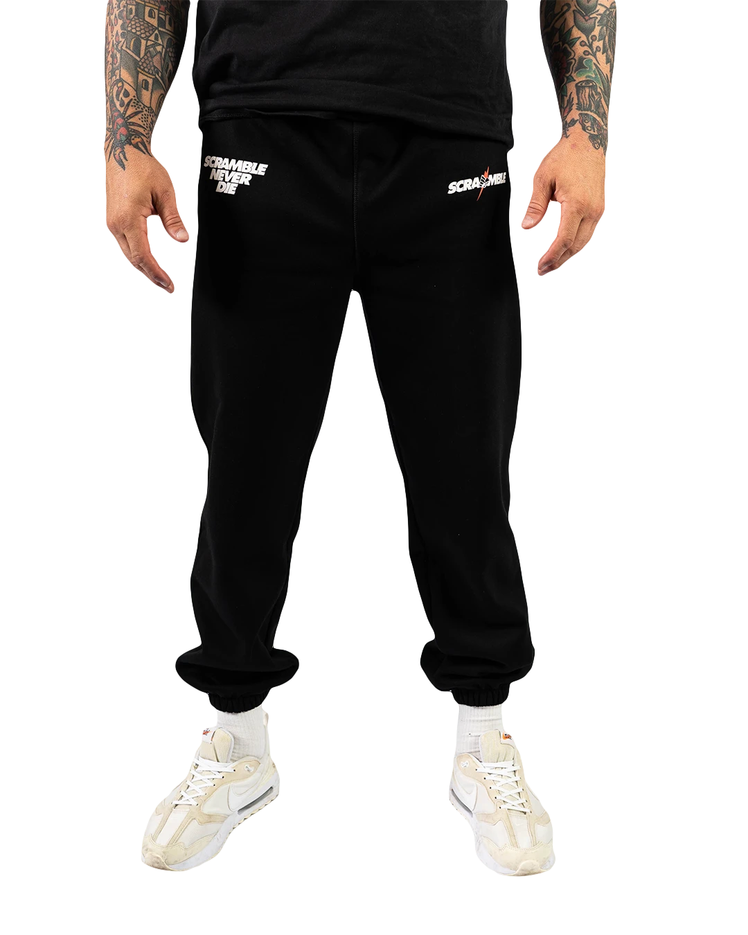 SCRAMBLE NEVER DIE JOGGERS