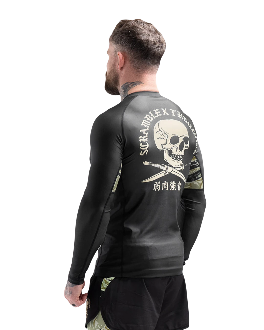 SCRAMBLE x THRUDARK ENSHU MK1 LS RASHGUARD