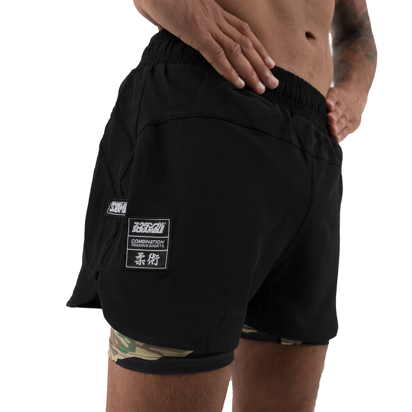 COMBINATION SHORTS - TIGER CAMO