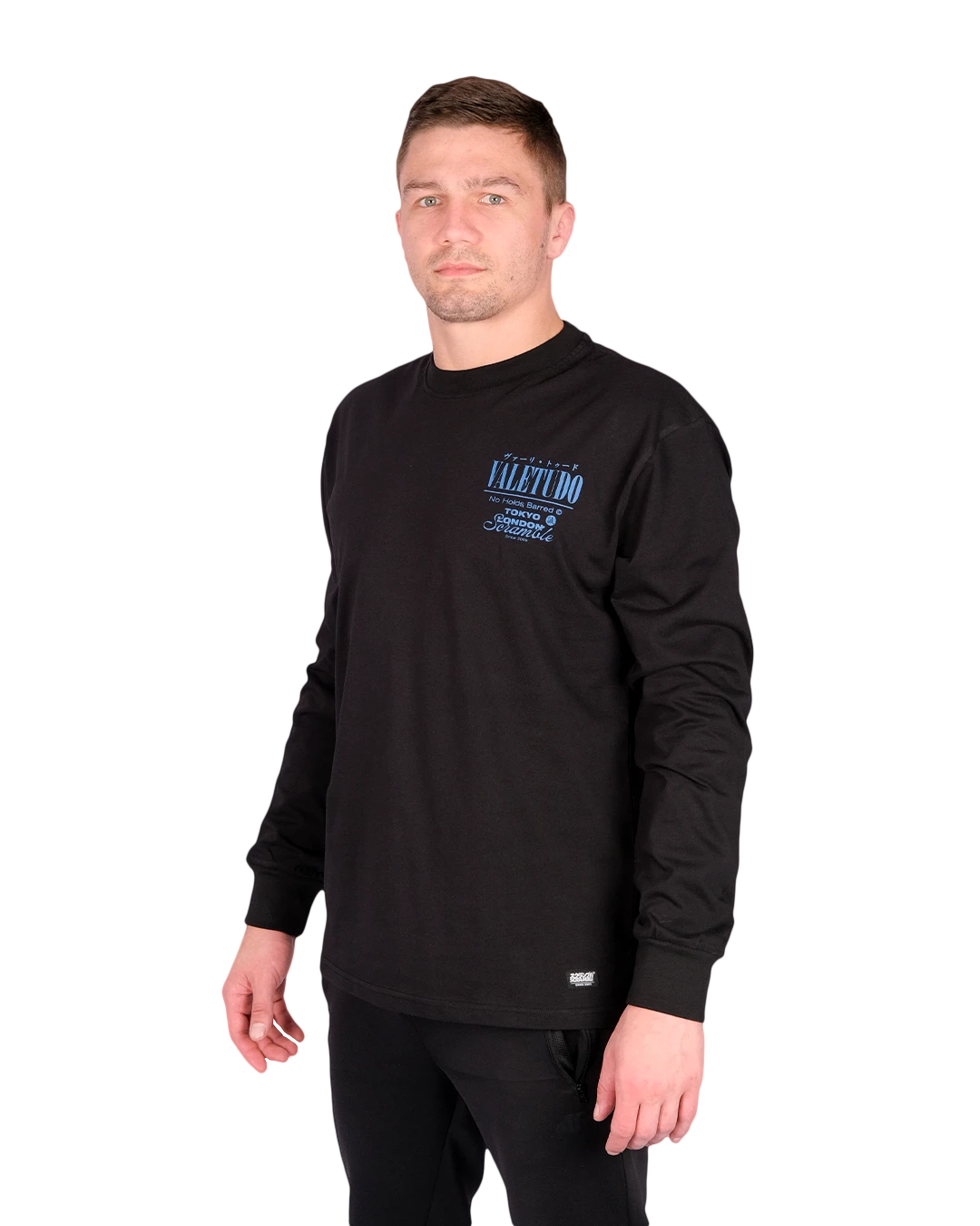 VALE TUDO LS TEE - BLACK