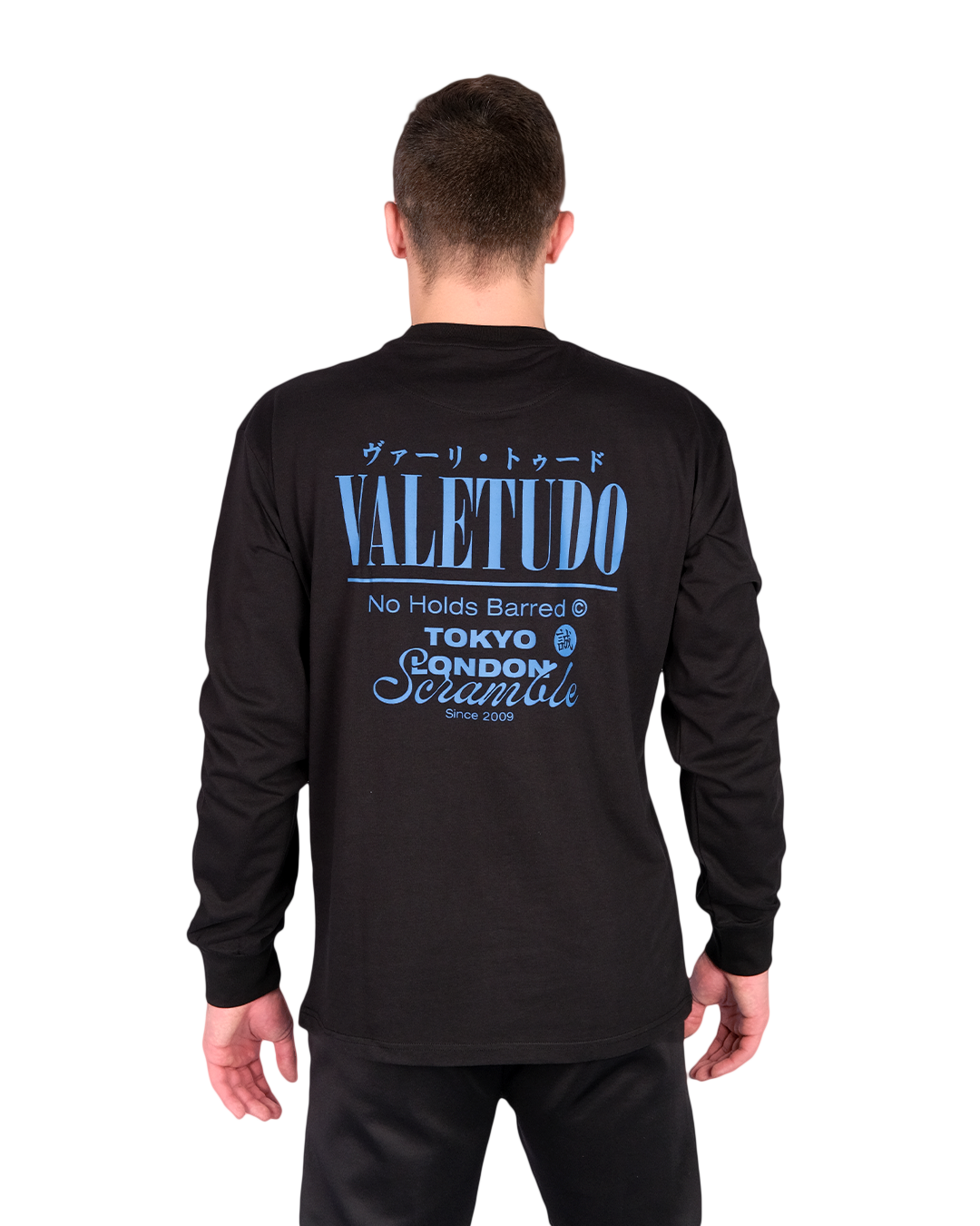 VALE TUDO LS TEE - BLACK