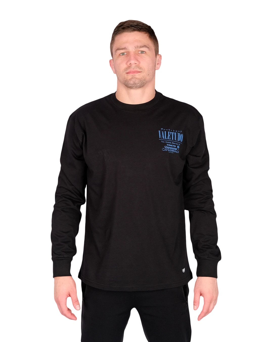 VALE TUDO LS TEE - BLACK